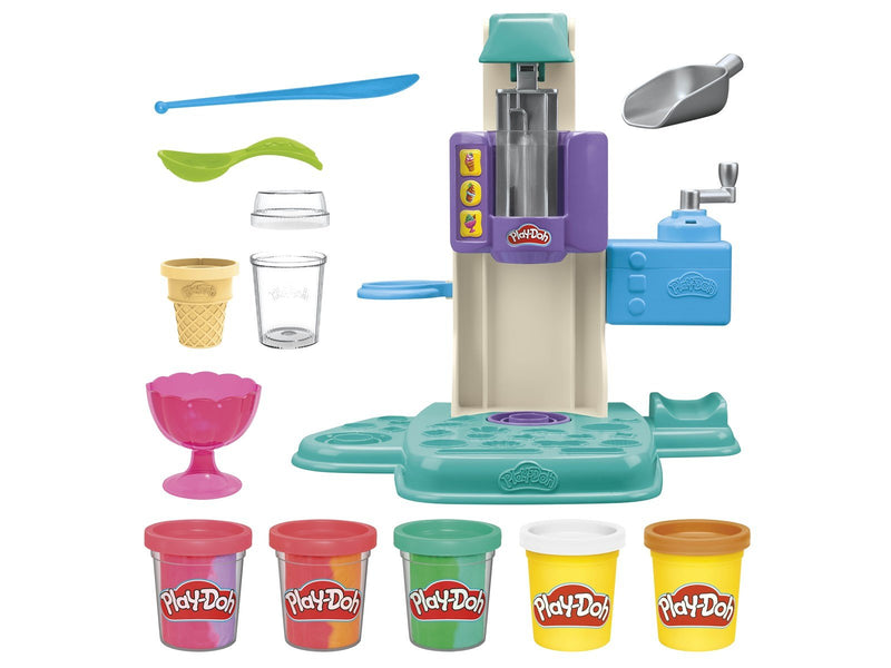 Play-Doh Rainbow Swirl Ice Cream Playset