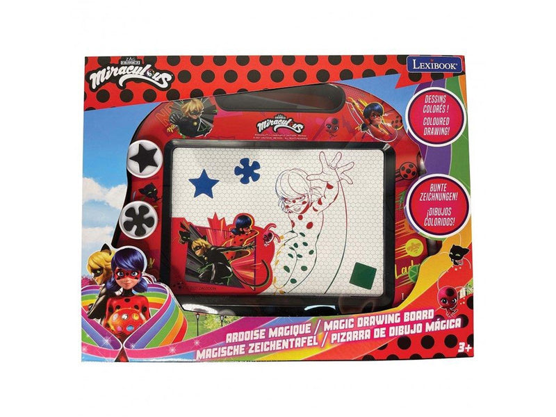 Lexibook Miraculous Magnetic Multicolour Drawing Board
