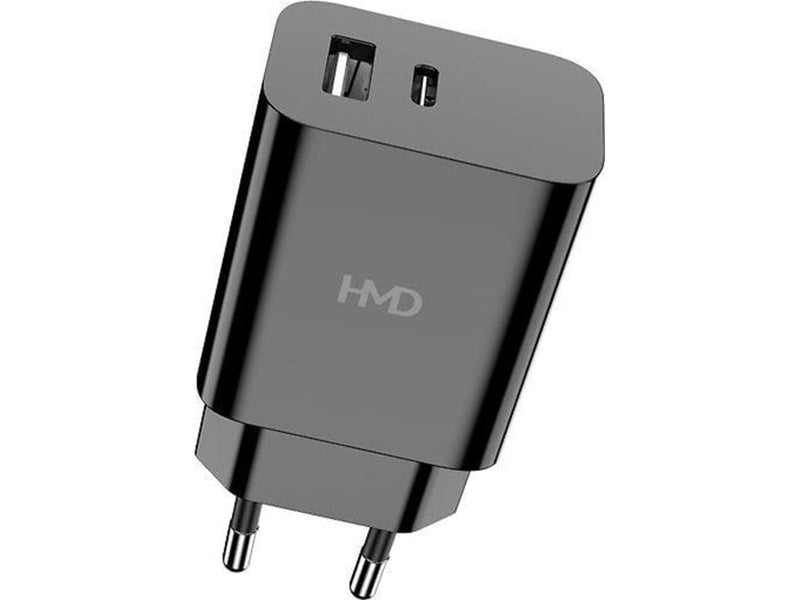 HMD Dual Port Wall Charger 30W - Black