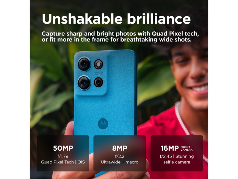 Motorola Moto G75 256GB/8GB - Aqua Blue