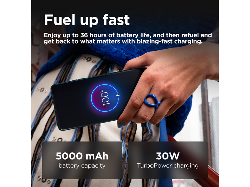 Motorola Moto G75 256GB/8GB - Aqua Blue