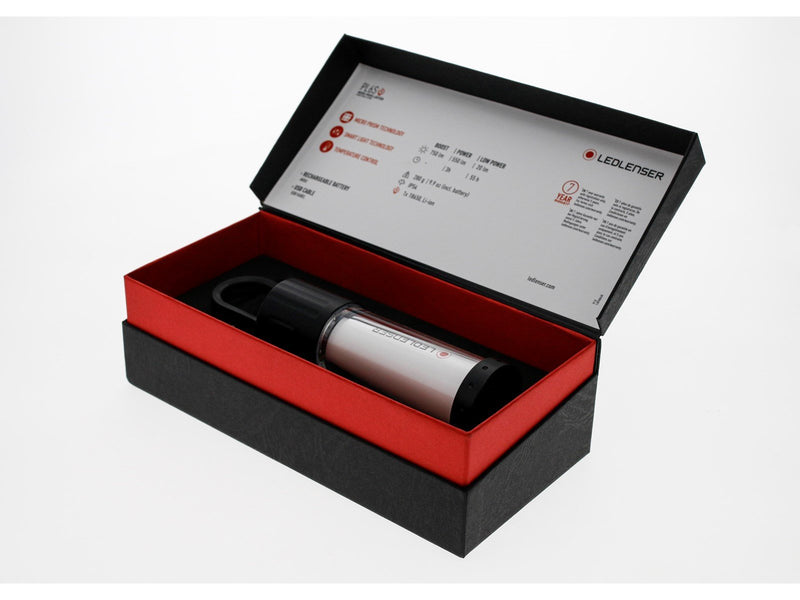 Ledlenser P6S flashlight, 220 lumen, Gift Box, Silver