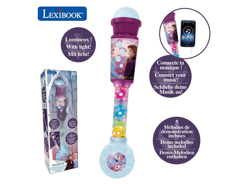 Lexibook Disney Frozen Lighting Microphone for Children