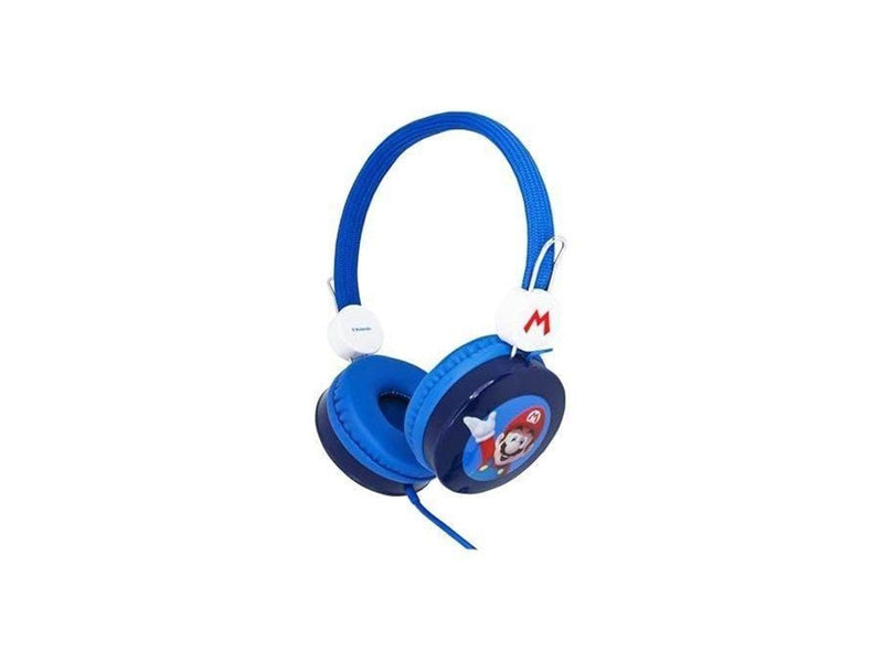 OTL Super Mario Kids Core Wired Headphones - Blue