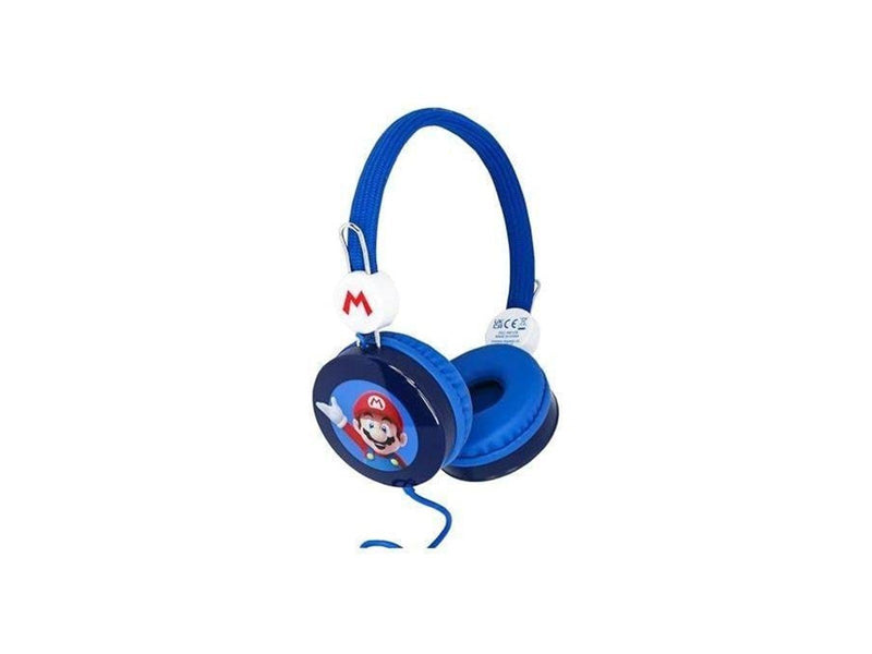 OTL Super Mario Kids Core Wired Headphones - Blue