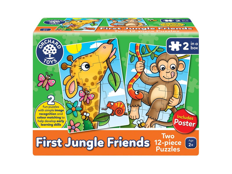 Orchard First Jungle Friends - Puzzle set Boden