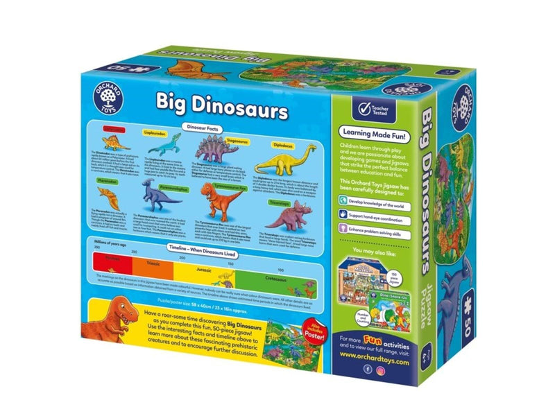 Orchard ORCHARD Big Dinosaur - Puzzle (50 pcs) Boden