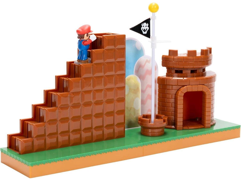 Super Mario 6 cm Course Complete Playset with 6 cm Mario Figure
