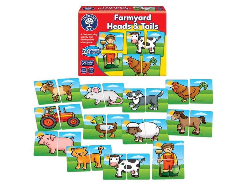 Orchard Farmyard Heads And Tails