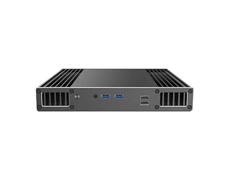 Akasa Plato WS Slim Fanless Case Intel® NUC - Gehäuse - UCFF (NUC) - Schwarz