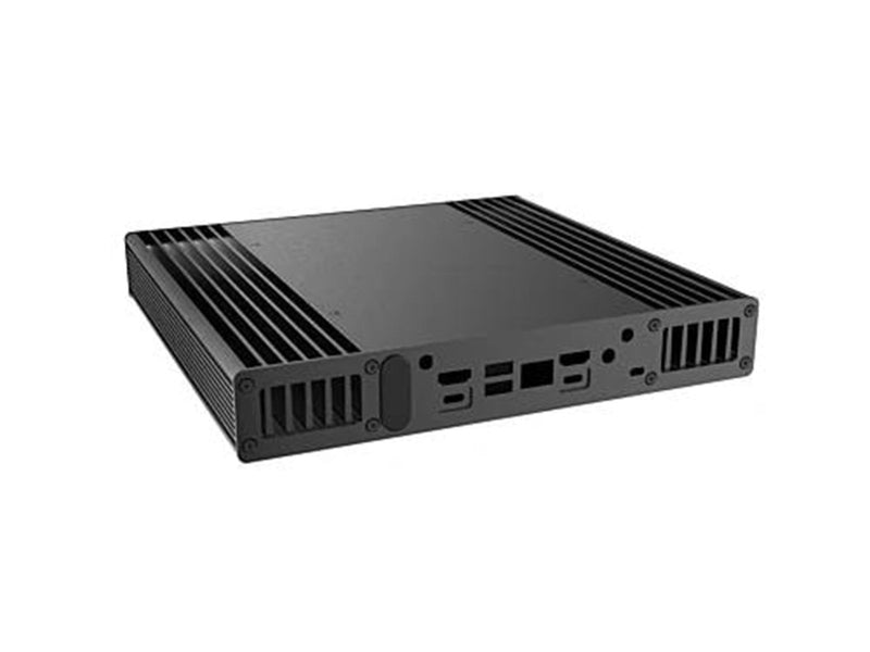 Akasa Plato WS Slim Fanless Case Intel® NUC - Gehäuse - UCFF (NUC) - Schwarz