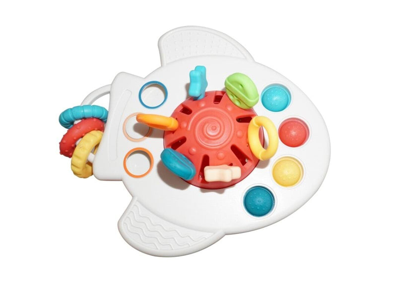 Happy Baby Pull String Activity Toy with strings