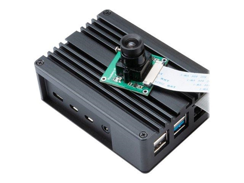 Akasa Pi-4 - Case - Black - Gehäuse - Schwarz