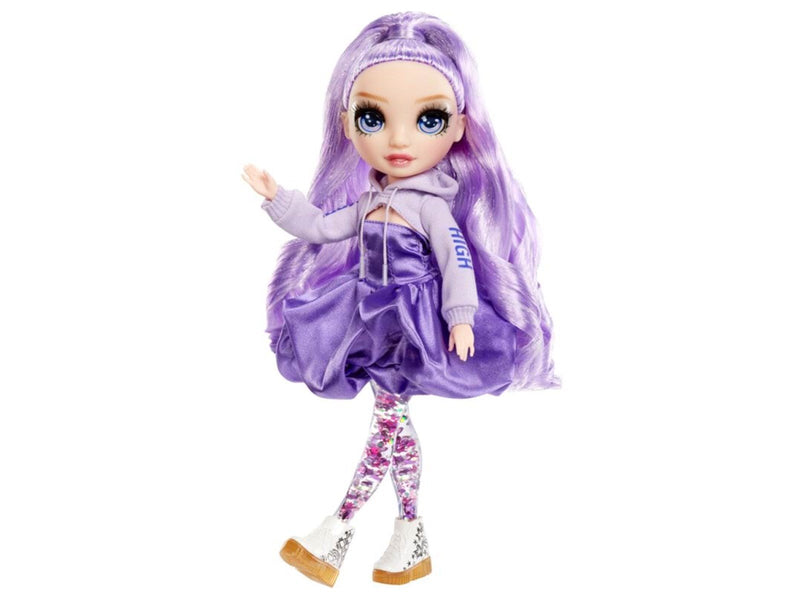 Rainbow High Sparkle & Shine Fashion Dolls- VIOLA (purple)