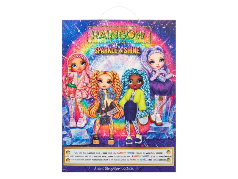 Rainbow High Sparkle & Shine Fashion Dolls- VIOLA (purple)