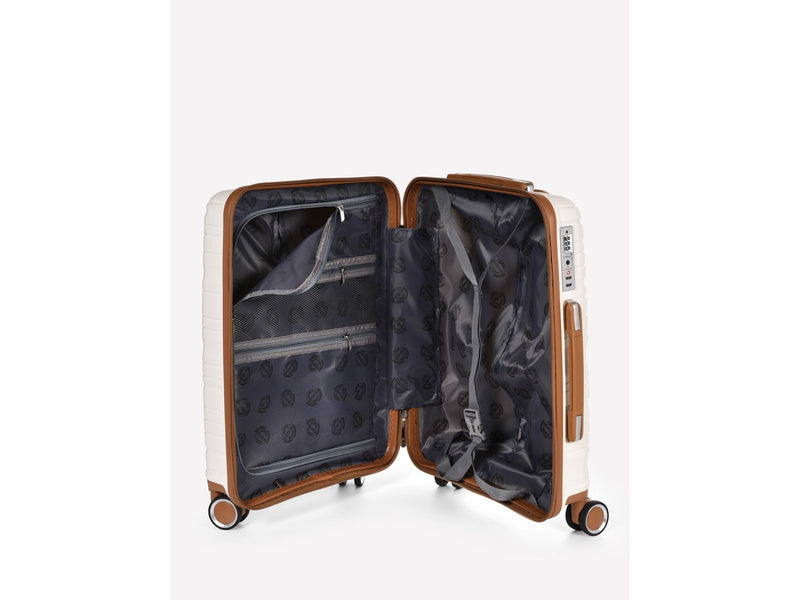 RW Travel Travel Alfrida Collection 3-set Suitcase White