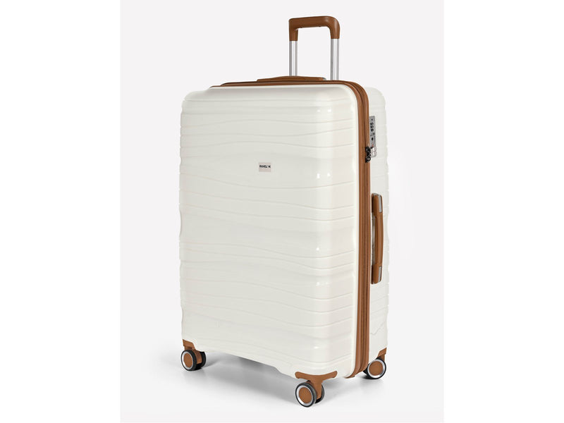 RW Travel Travel Alfrida Collection 3-set Suitcase White