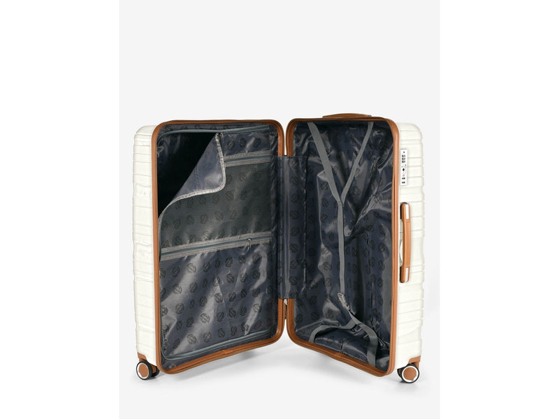 RW Travel Travel Alfrida Collection 3-set Suitcase White