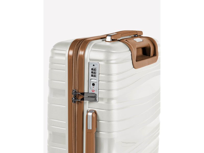 RW Travel Travel Alfrida Collection 3-set Suitcase White