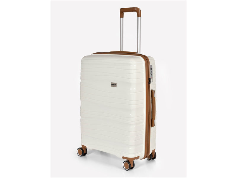 RW Travel Travel Alfrida Collection 3-set Suitcase White