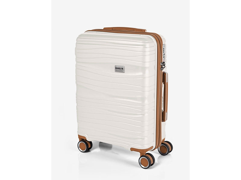 RW Travel Travel Alfrida Collection 3-set Suitcase White