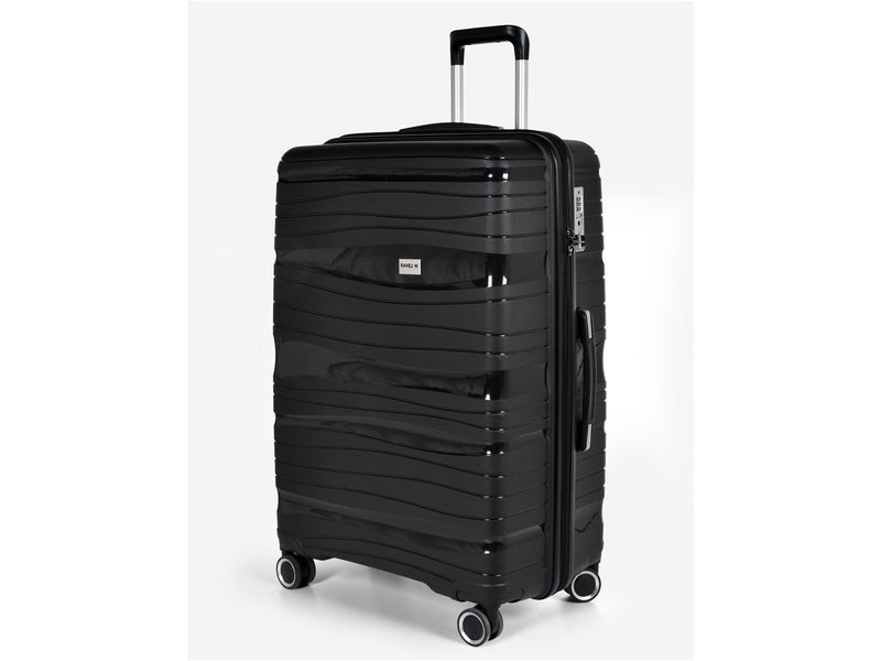 RW Travel Travel Alfrida Collection 3-set Suitcase Black