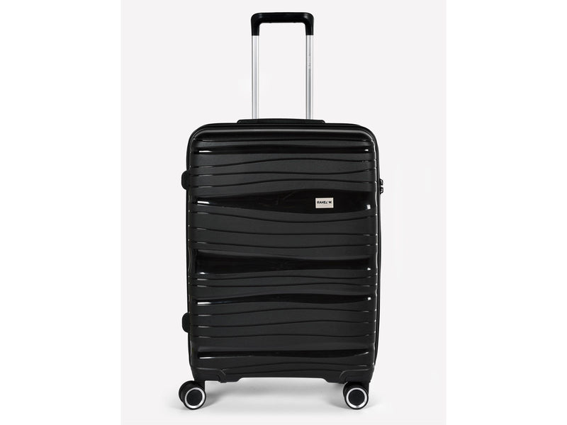 RW Travel Travel Alfrida Collection 3-set Suitcase Black