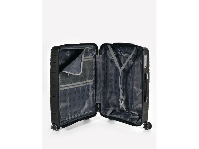 RW Travel Travel Alfrida Collection 3-set Suitcase Black