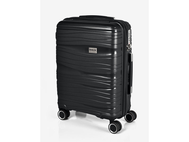 RW Travel Travel Alfrida Collection 3-set Suitcase Black