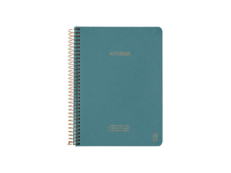 KOZO Notebook A5 Premium Steel Blue
