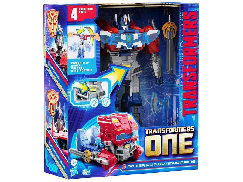 Transformers One - Power Flip Optimus Prime (Orion Pax)