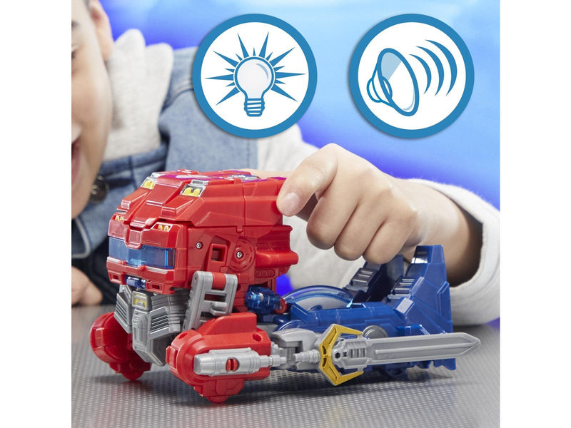Transformers One - Power Flip Optimus Prime (Orion Pax)