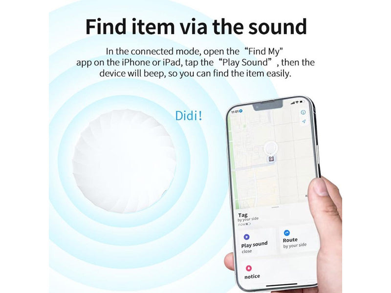 Lippa Smart-Finder for keys/things/pets - Apple Find My - 1 pc
