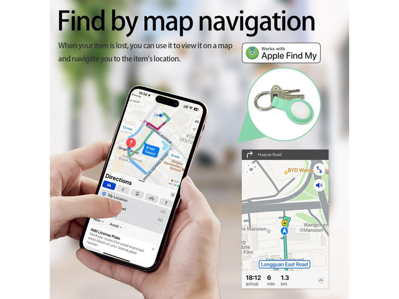 Lippa Smart-Finder for keys/things/pets - Apple Find My - 1 pc