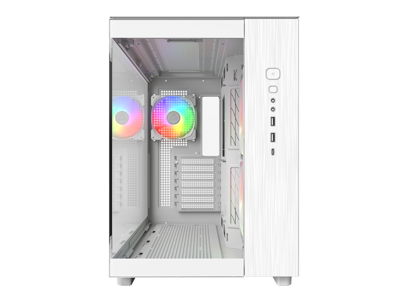 Montech KING 65 Pro White - Gehäuse - Miditower - Weiß