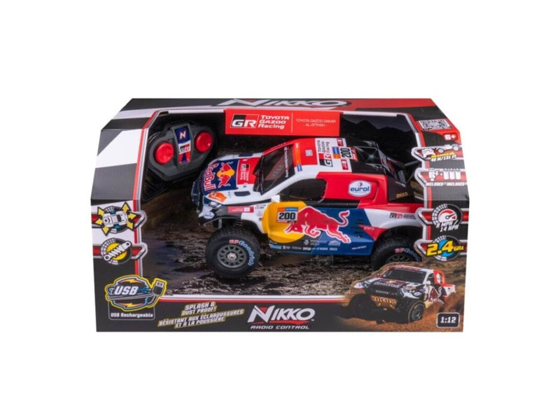 Nikko Toyota Gazoo Racing- Al-Attiyah 1:12th Scale ProTrucks