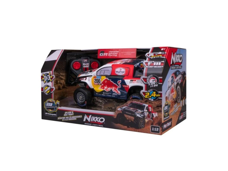 Nikko Toyota Gazoo Racing- Al-Attiyah 1:12th Scale ProTrucks