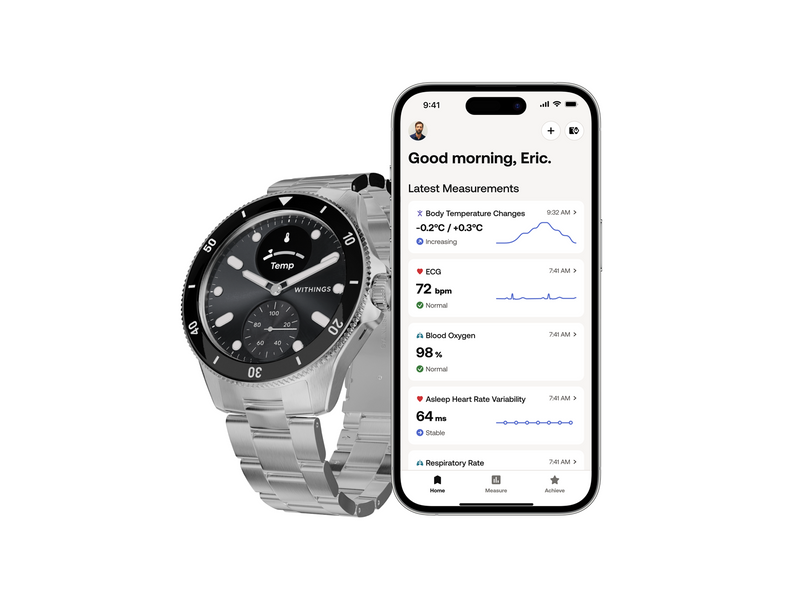 Withings Scanwatch Nova 42mm Black