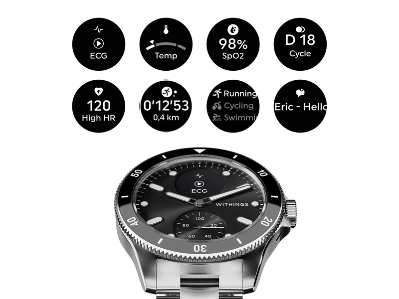 Withings Scanwatch Nova 42mm Black