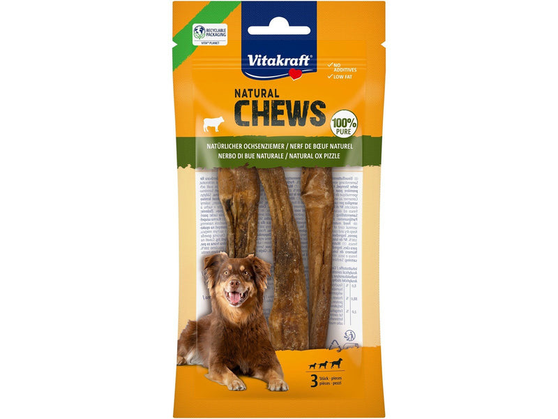 Vitakraft - CHEWS cut ox pizzle for dogs 3 pcs