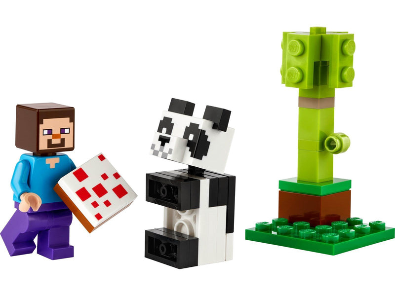 LEGO Minecraft 30672 Steve mit Baby-Panda