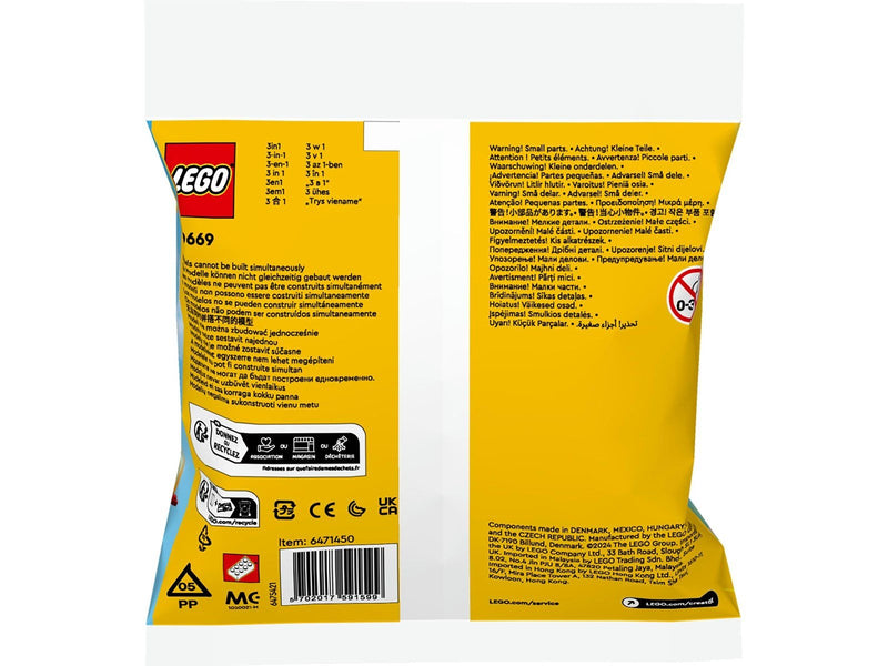 LEGO Creator 30669 Legendärer roter Flieger