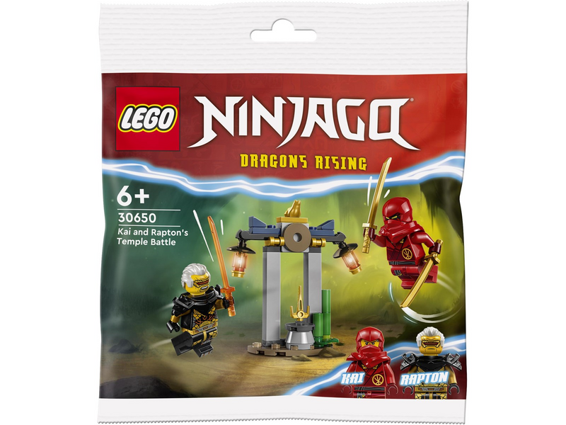 LEGO Ninjago 30650 Kais und Raptons Duell im Tempel