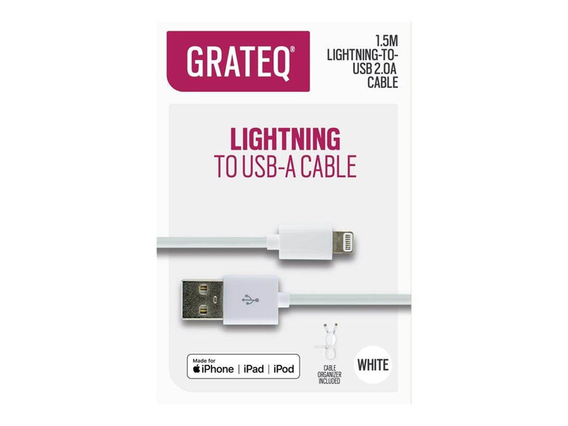 Grateq Lightning cable - 1.5 m