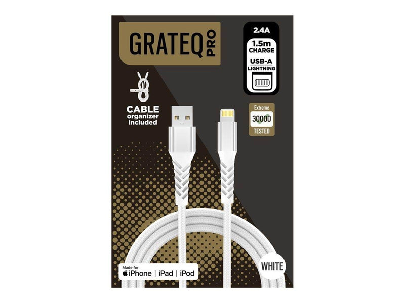 Grateq PRO Lightning cable - Lightning / USB - 1.5 m