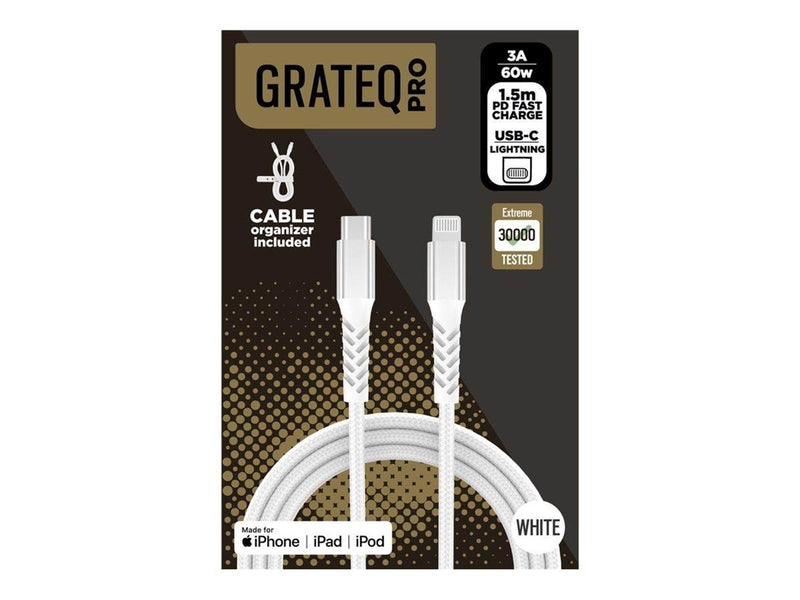 Grateq PRO Lightning cable - Lightning / USB - 1.5 m