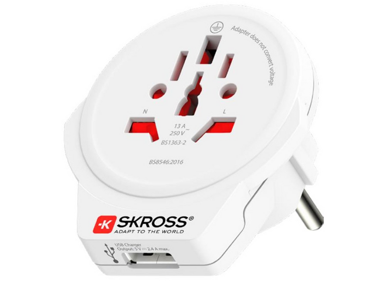 SKross Power Plug Adapter