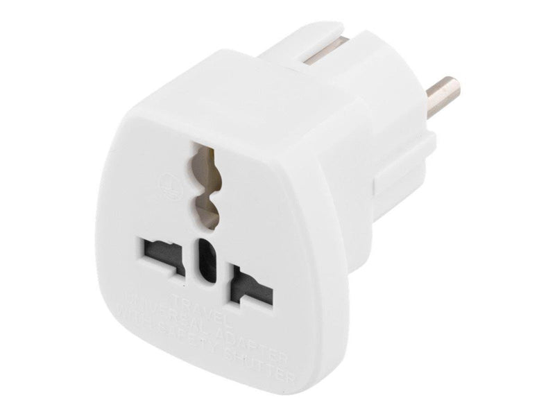Deltaco Travel adapter UK/US/Italy/Switzerland - EU 250V