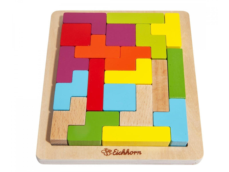 Eichhorn Wooden Shape Game Holz