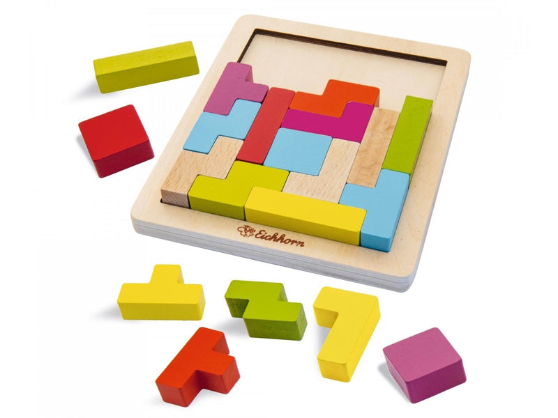 Eichhorn Wooden Shape Game Holz